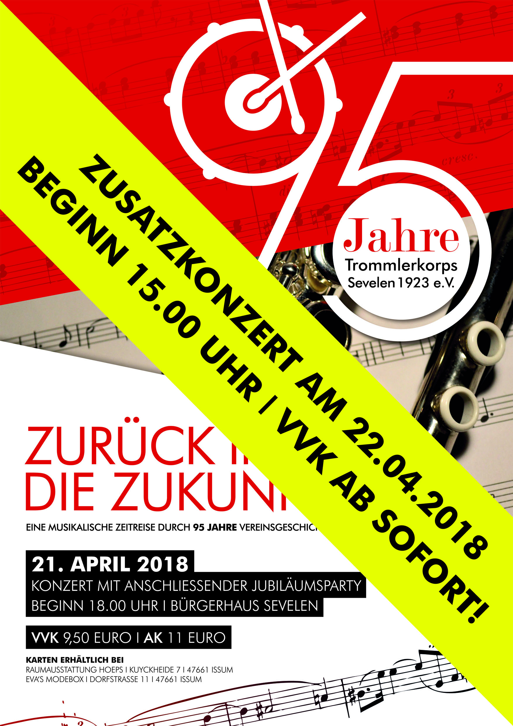 Poster 95Jahre Banner Zusatzkonzert